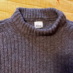 Babaa Jumper in Oak, wool, gently used